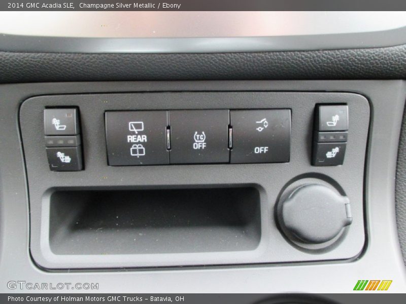 Champagne Silver Metallic / Ebony 2014 GMC Acadia SLE
