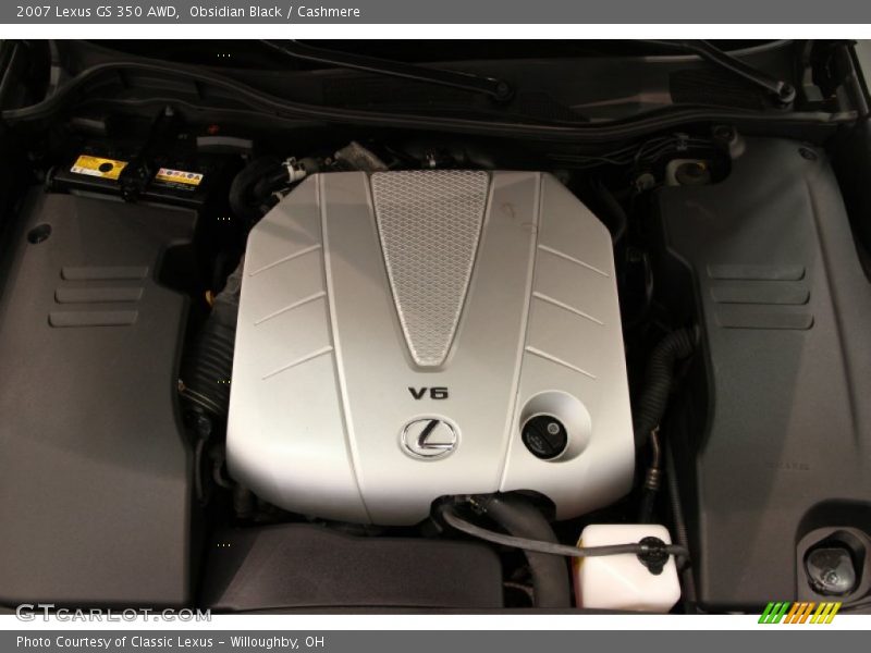Obsidian Black / Cashmere 2007 Lexus GS 350 AWD