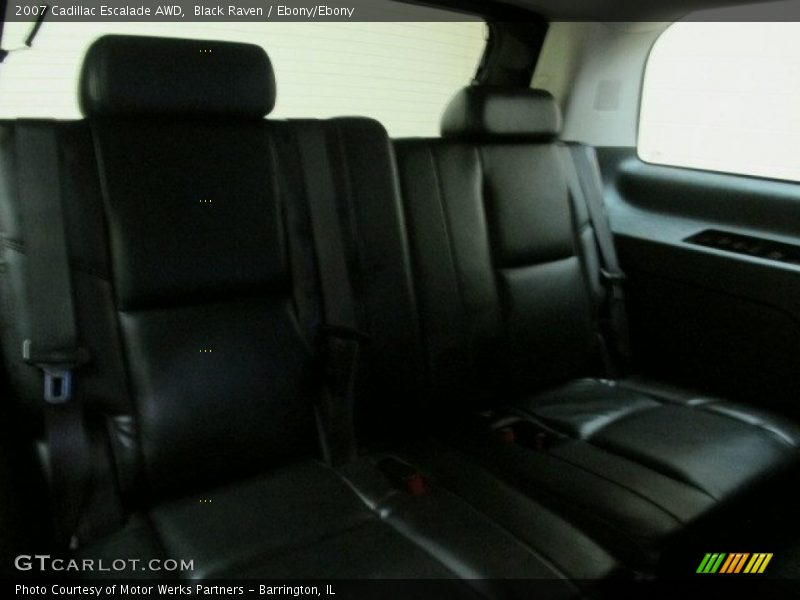 Black Raven / Ebony/Ebony 2007 Cadillac Escalade AWD