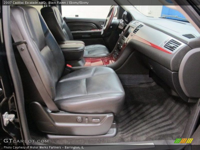 Black Raven / Ebony/Ebony 2007 Cadillac Escalade AWD