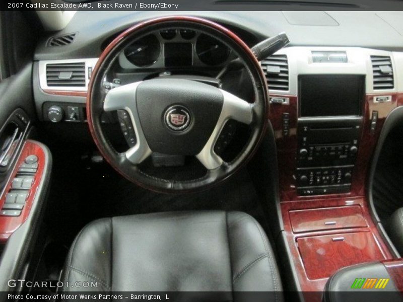 Black Raven / Ebony/Ebony 2007 Cadillac Escalade AWD