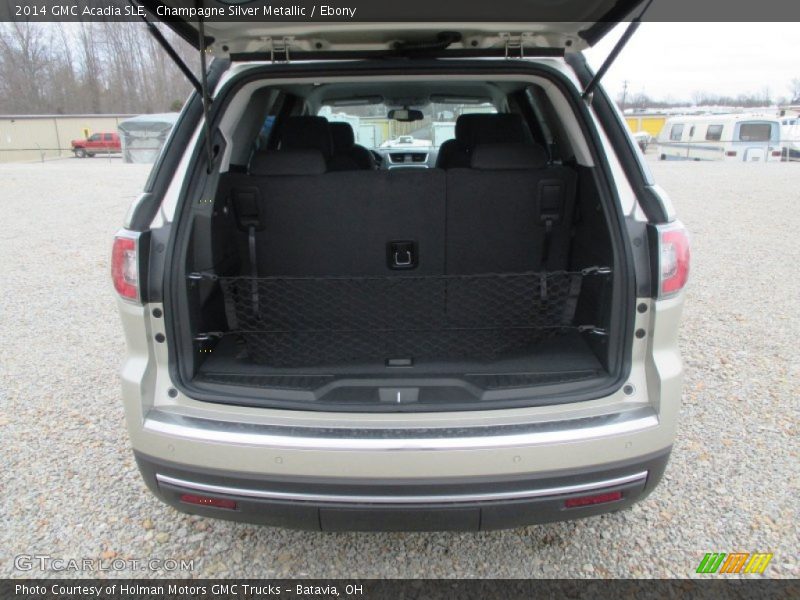 Champagne Silver Metallic / Ebony 2014 GMC Acadia SLE