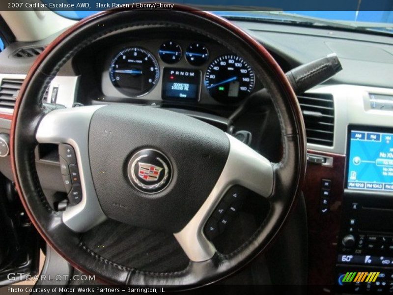 Black Raven / Ebony/Ebony 2007 Cadillac Escalade AWD
