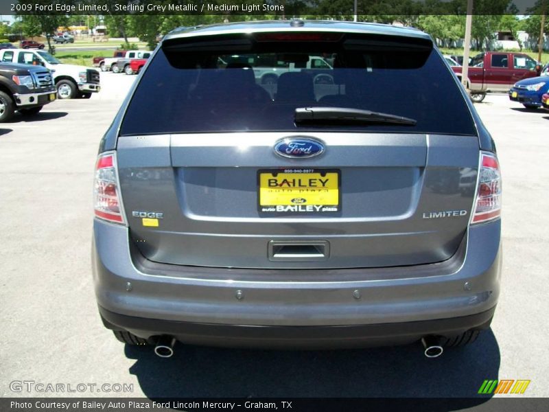 Sterling Grey Metallic / Medium Light Stone 2009 Ford Edge Limited