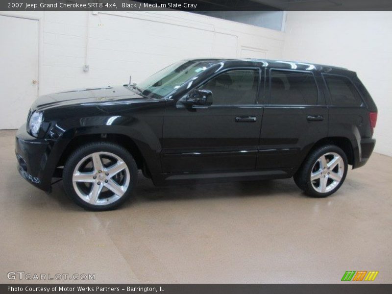 Black / Medium Slate Gray 2007 Jeep Grand Cherokee SRT8 4x4