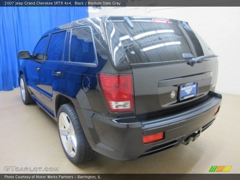 Black / Medium Slate Gray 2007 Jeep Grand Cherokee SRT8 4x4