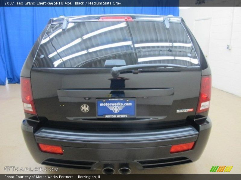 Black / Medium Slate Gray 2007 Jeep Grand Cherokee SRT8 4x4