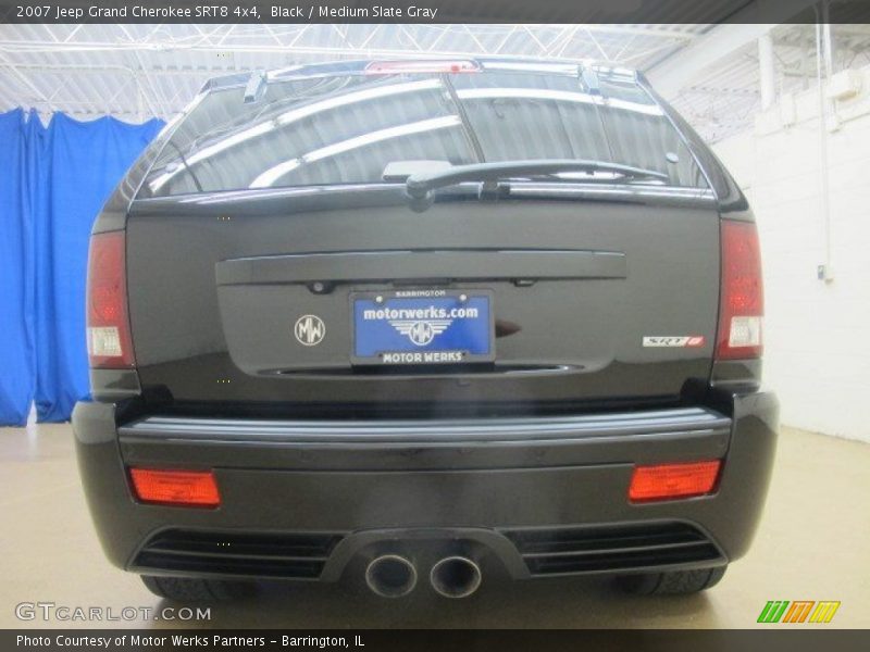 Black / Medium Slate Gray 2007 Jeep Grand Cherokee SRT8 4x4