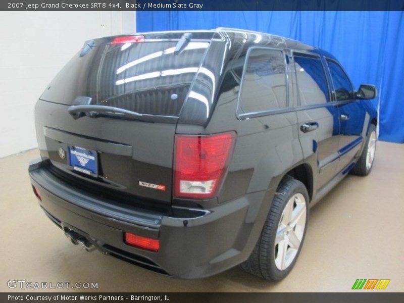 Black / Medium Slate Gray 2007 Jeep Grand Cherokee SRT8 4x4