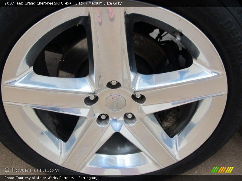 Black / Medium Slate Gray 2007 Jeep Grand Cherokee SRT8 4x4