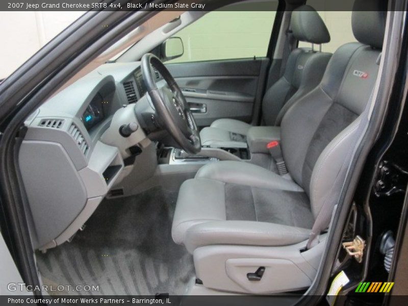 Black / Medium Slate Gray 2007 Jeep Grand Cherokee SRT8 4x4