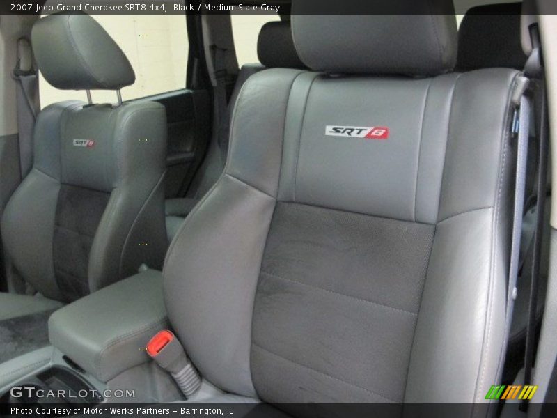 Black / Medium Slate Gray 2007 Jeep Grand Cherokee SRT8 4x4