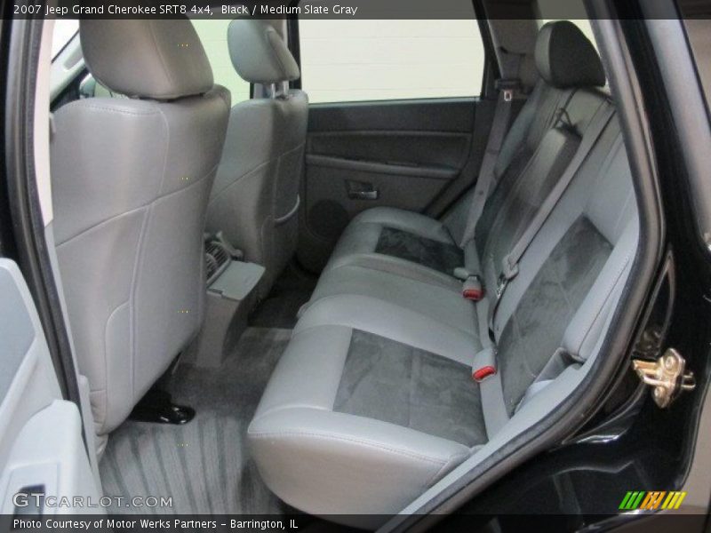 Black / Medium Slate Gray 2007 Jeep Grand Cherokee SRT8 4x4