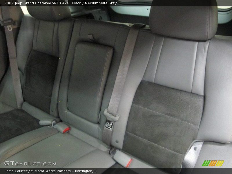 Black / Medium Slate Gray 2007 Jeep Grand Cherokee SRT8 4x4
