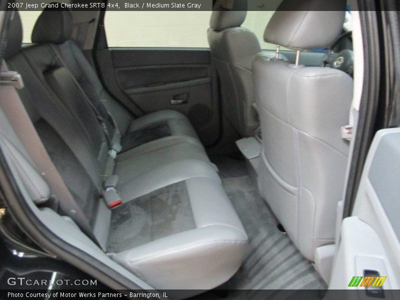 Black / Medium Slate Gray 2007 Jeep Grand Cherokee SRT8 4x4