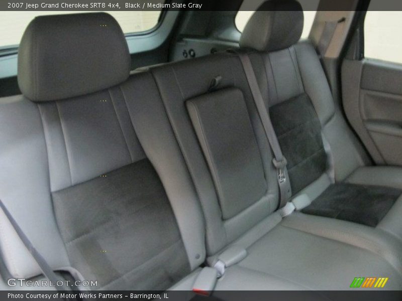 Black / Medium Slate Gray 2007 Jeep Grand Cherokee SRT8 4x4