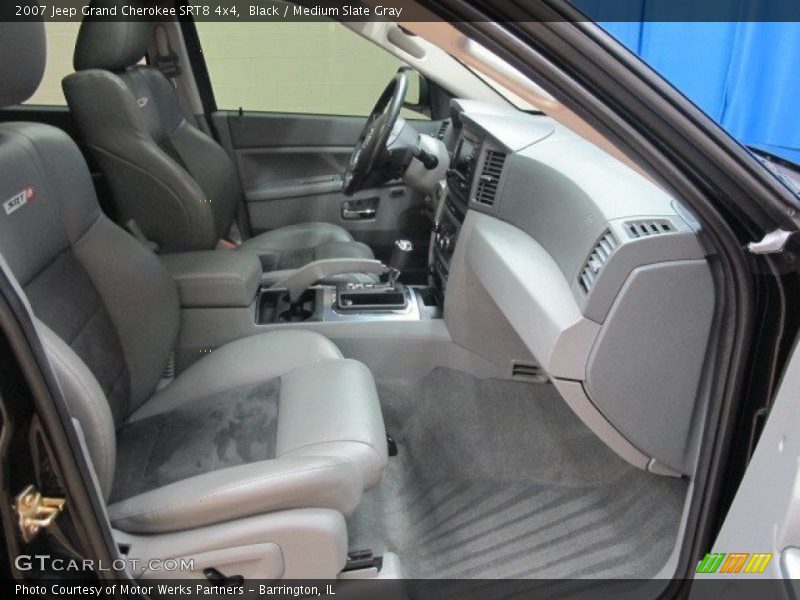 Black / Medium Slate Gray 2007 Jeep Grand Cherokee SRT8 4x4