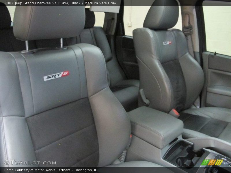 Black / Medium Slate Gray 2007 Jeep Grand Cherokee SRT8 4x4