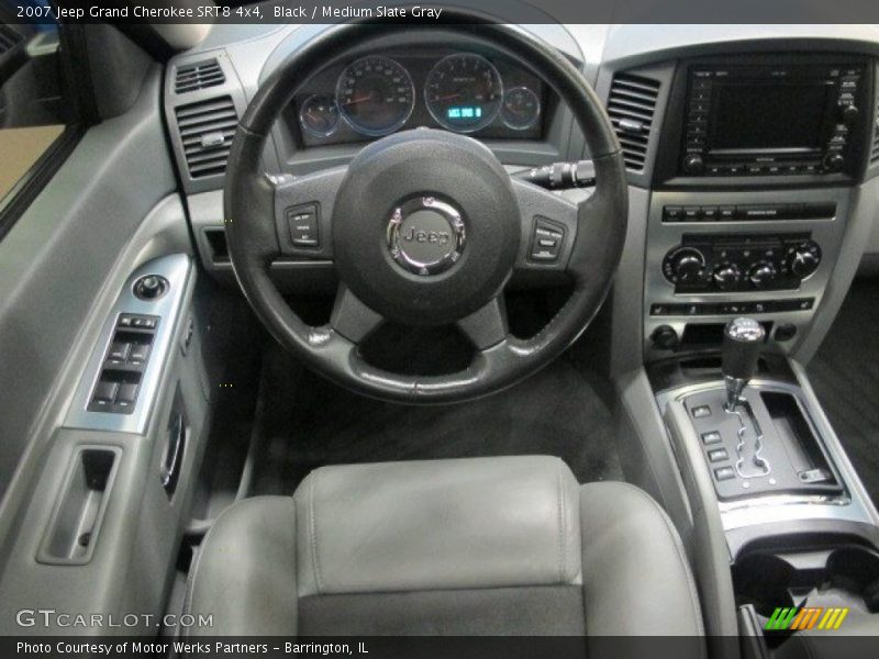Black / Medium Slate Gray 2007 Jeep Grand Cherokee SRT8 4x4