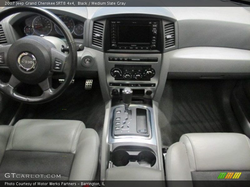 Black / Medium Slate Gray 2007 Jeep Grand Cherokee SRT8 4x4