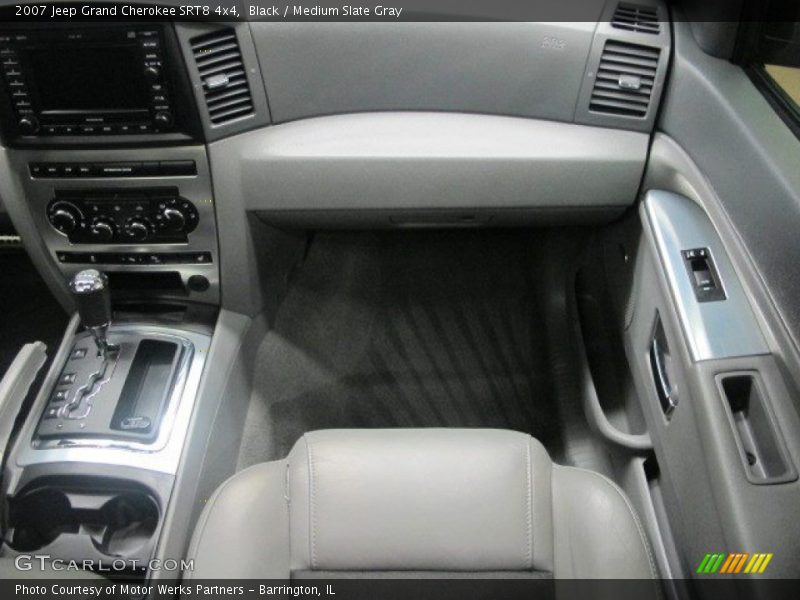 Black / Medium Slate Gray 2007 Jeep Grand Cherokee SRT8 4x4