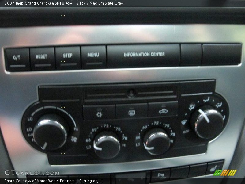 Black / Medium Slate Gray 2007 Jeep Grand Cherokee SRT8 4x4