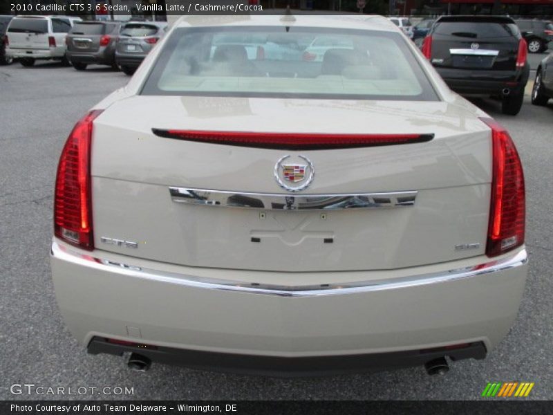 Vanilla Latte / Cashmere/Cocoa 2010 Cadillac CTS 3.6 Sedan