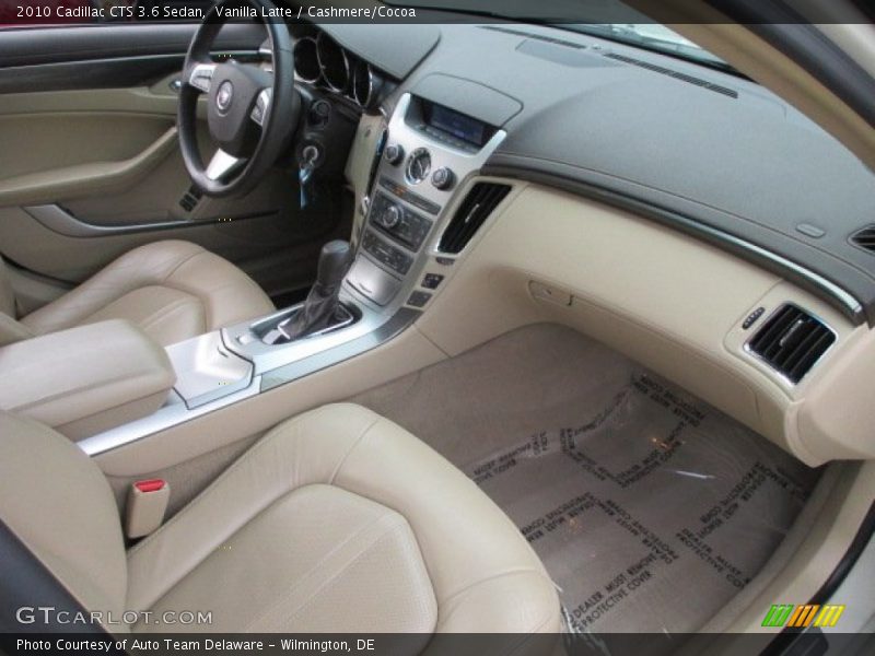 Vanilla Latte / Cashmere/Cocoa 2010 Cadillac CTS 3.6 Sedan