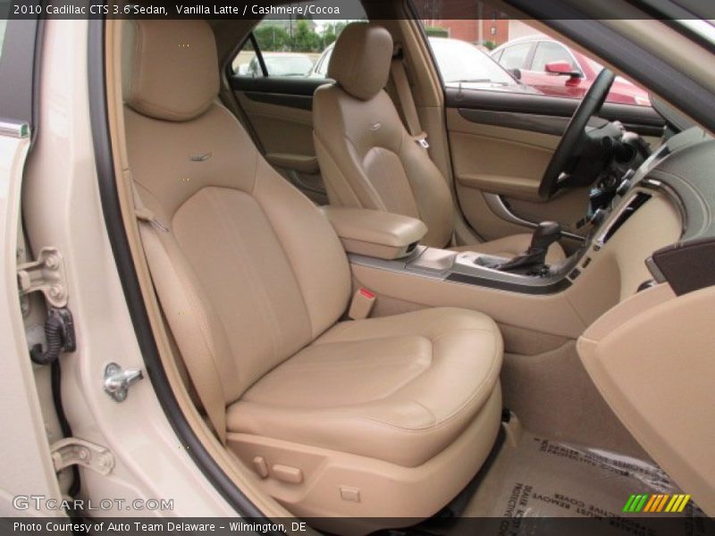 Vanilla Latte / Cashmere/Cocoa 2010 Cadillac CTS 3.6 Sedan