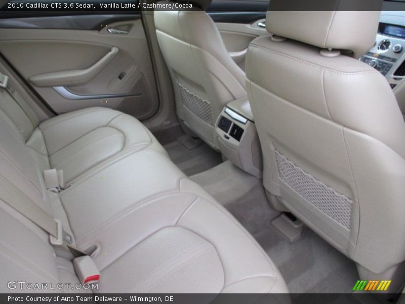 Vanilla Latte / Cashmere/Cocoa 2010 Cadillac CTS 3.6 Sedan