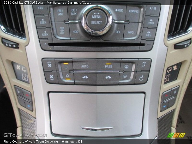 Vanilla Latte / Cashmere/Cocoa 2010 Cadillac CTS 3.6 Sedan