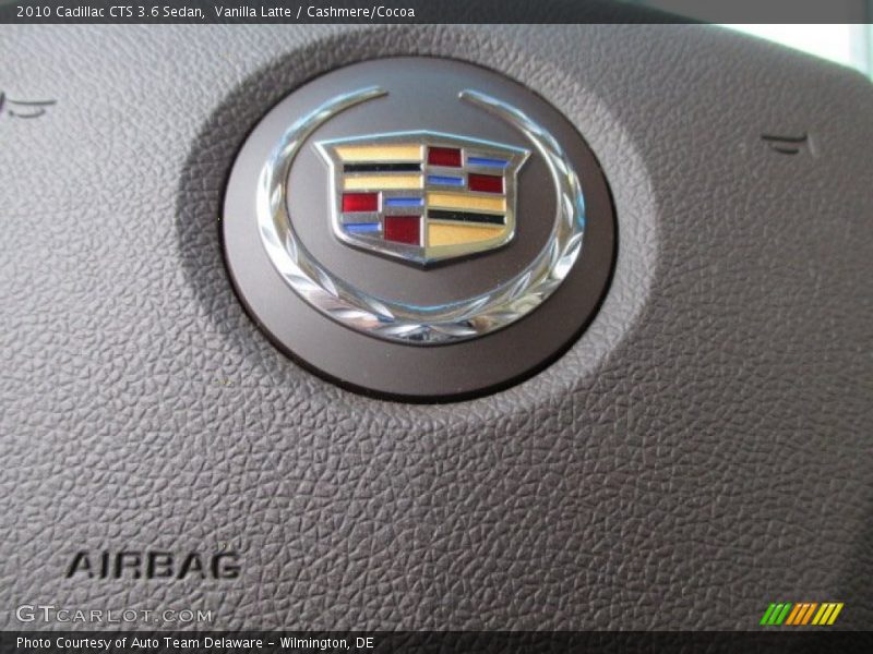 Vanilla Latte / Cashmere/Cocoa 2010 Cadillac CTS 3.6 Sedan