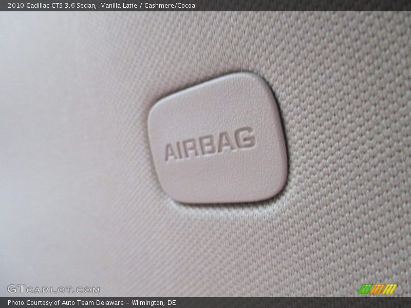 Vanilla Latte / Cashmere/Cocoa 2010 Cadillac CTS 3.6 Sedan
