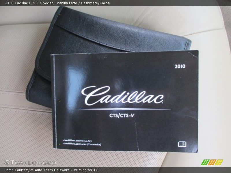 Vanilla Latte / Cashmere/Cocoa 2010 Cadillac CTS 3.6 Sedan