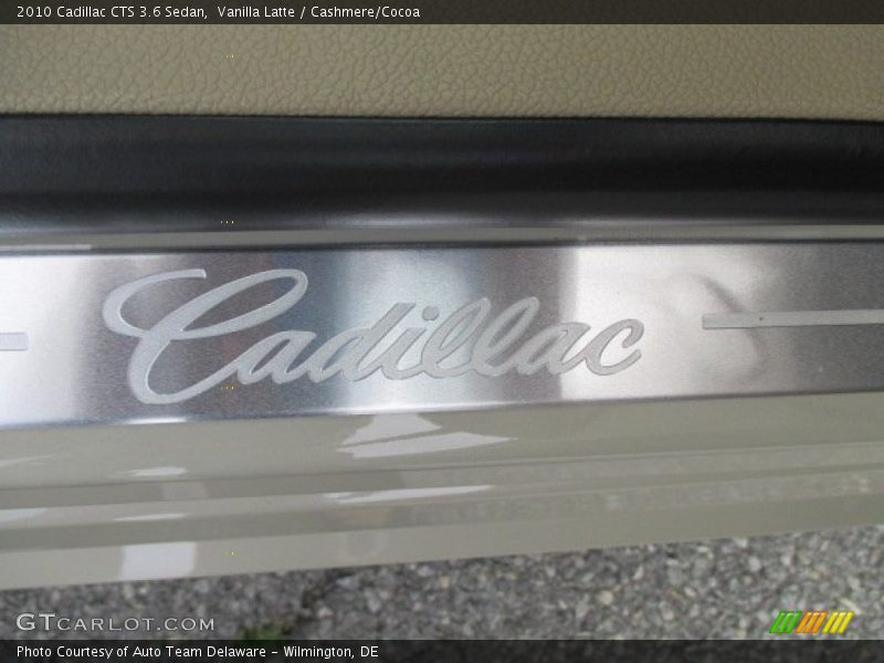 Vanilla Latte / Cashmere/Cocoa 2010 Cadillac CTS 3.6 Sedan