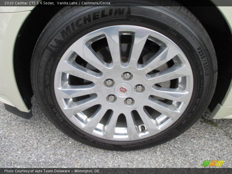 Vanilla Latte / Cashmere/Cocoa 2010 Cadillac CTS 3.6 Sedan