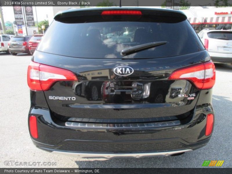 Ebony Black / Black 2014 Kia Sorento Limited SXL