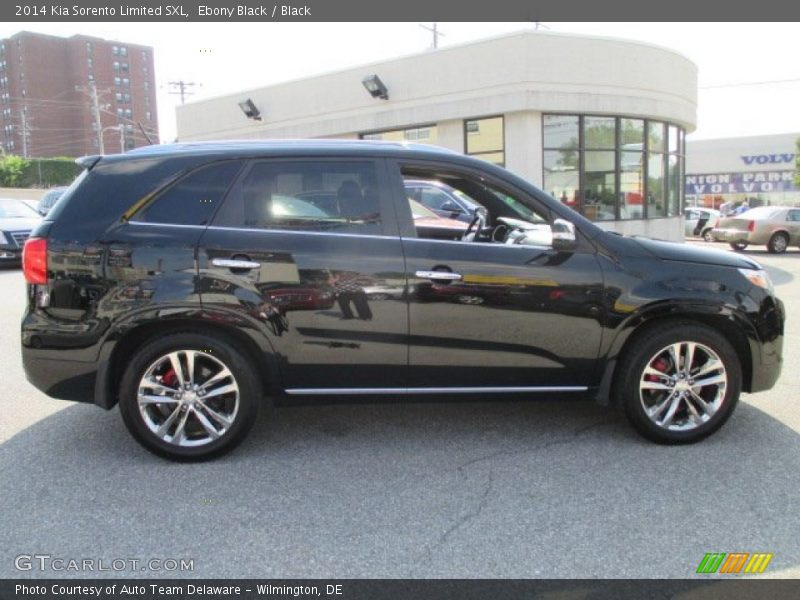 Ebony Black / Black 2014 Kia Sorento Limited SXL