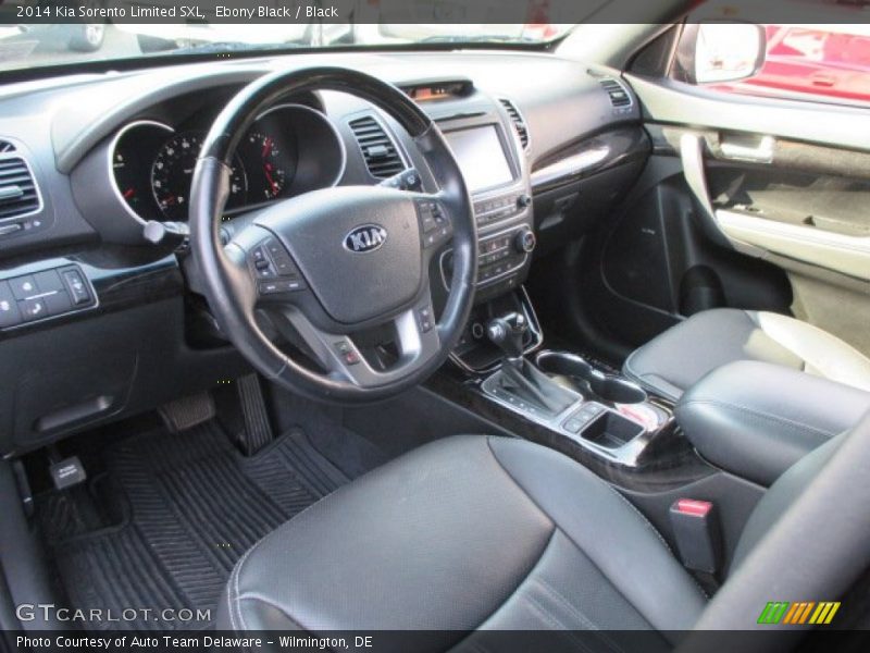  2014 Sorento Limited SXL Black Interior