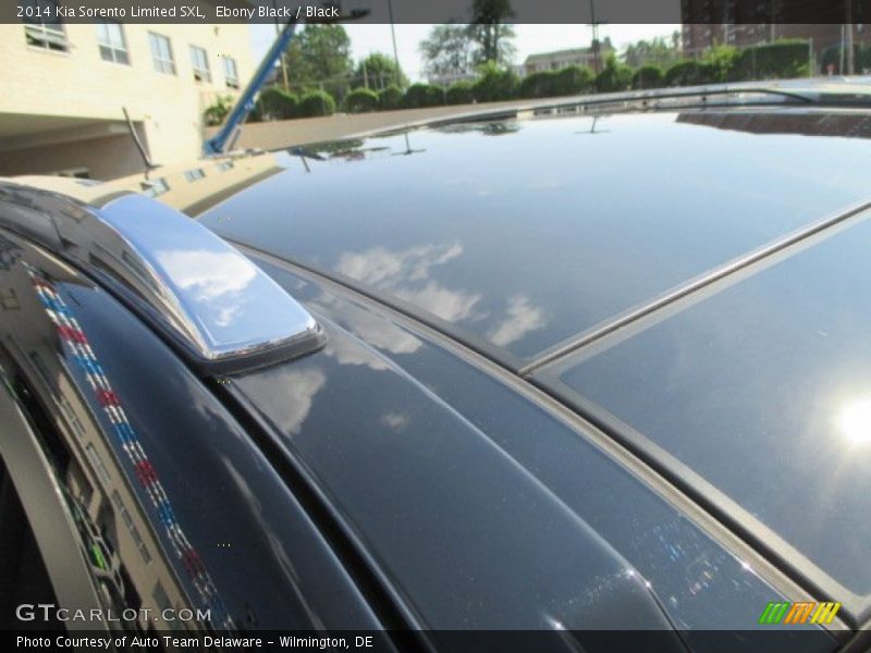 Ebony Black / Black 2014 Kia Sorento Limited SXL