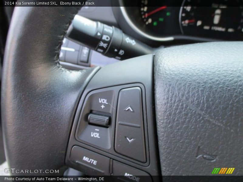 Ebony Black / Black 2014 Kia Sorento Limited SXL