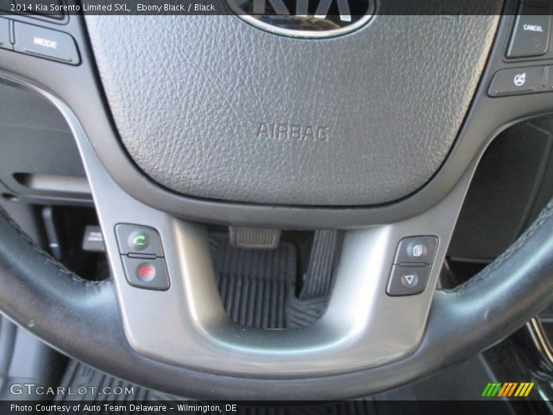 Ebony Black / Black 2014 Kia Sorento Limited SXL
