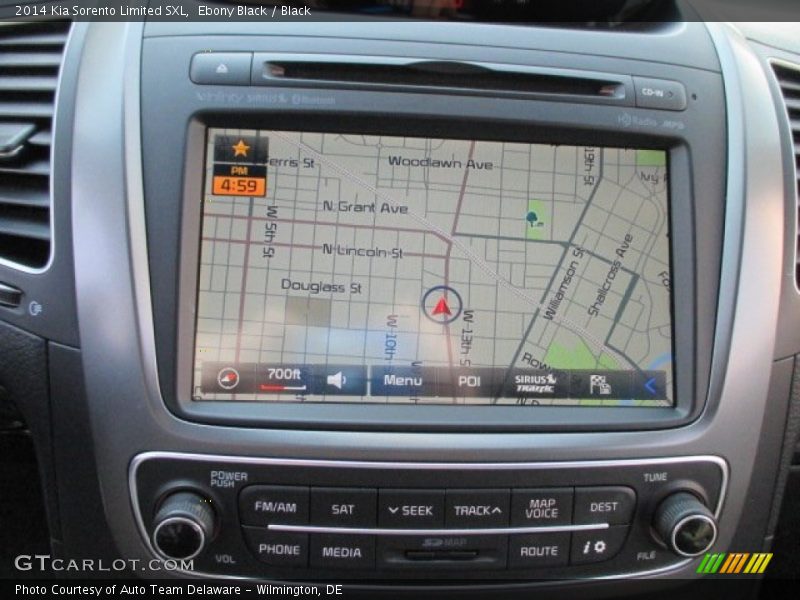 Navigation of 2014 Sorento Limited SXL