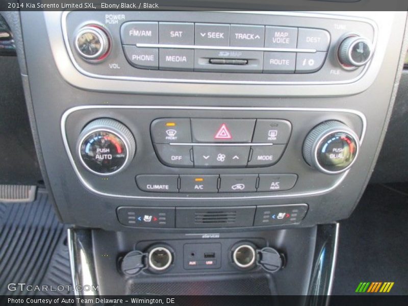 Controls of 2014 Sorento Limited SXL