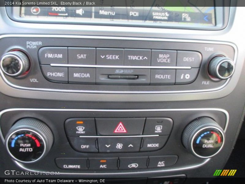 Controls of 2014 Sorento Limited SXL