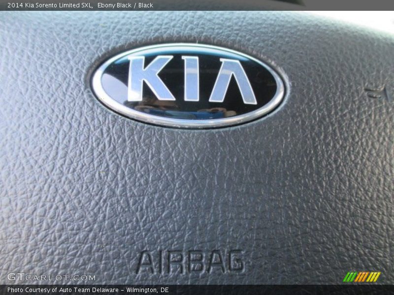Ebony Black / Black 2014 Kia Sorento Limited SXL
