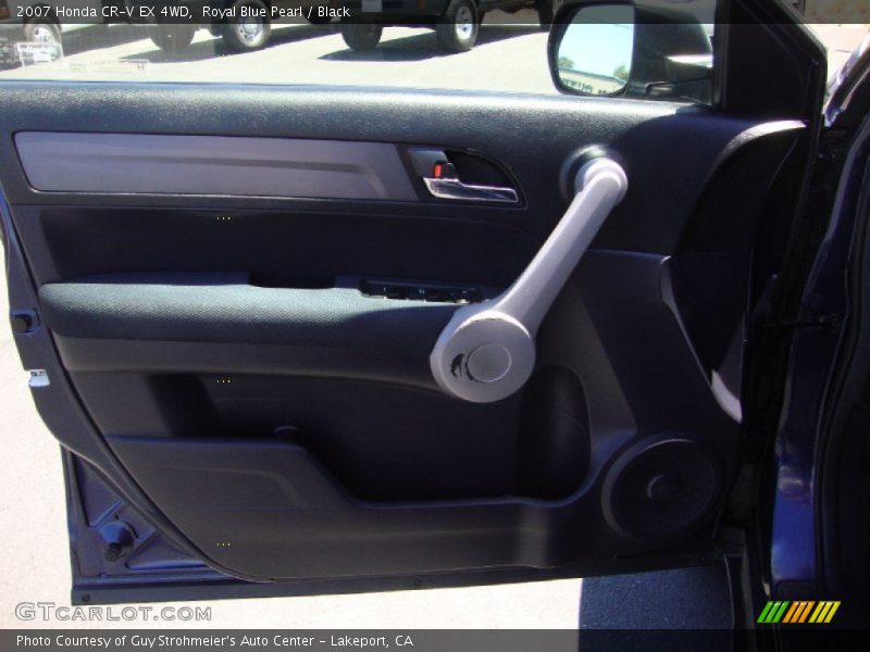 Royal Blue Pearl / Black 2007 Honda CR-V EX 4WD