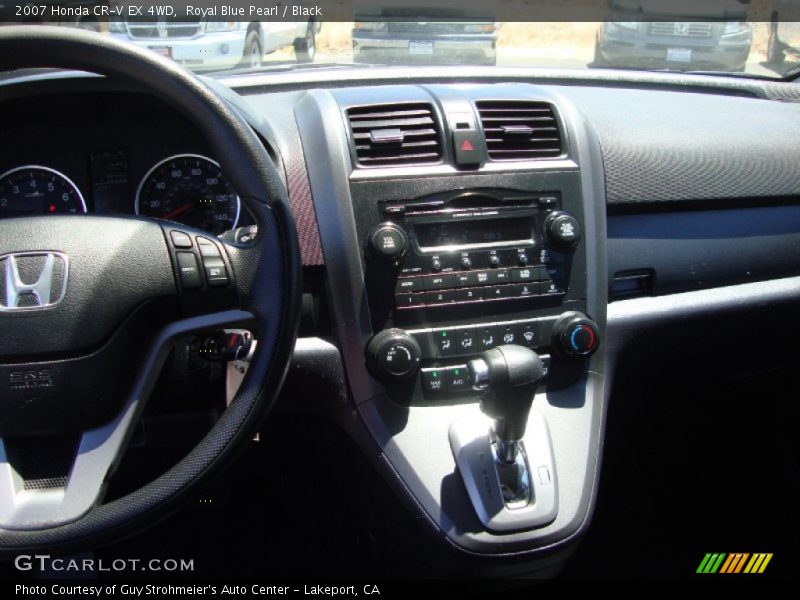 Royal Blue Pearl / Black 2007 Honda CR-V EX 4WD
