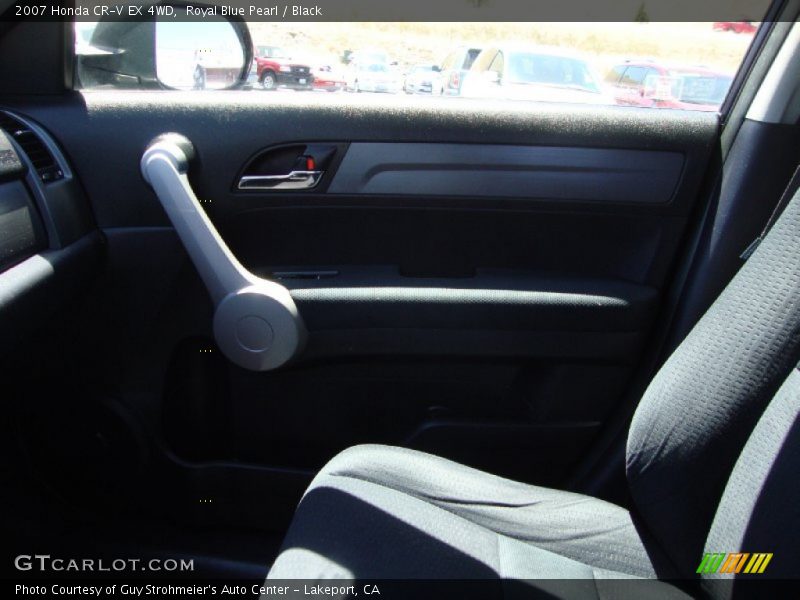 Royal Blue Pearl / Black 2007 Honda CR-V EX 4WD