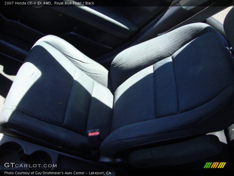 Royal Blue Pearl / Black 2007 Honda CR-V EX 4WD